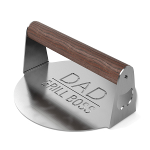 SoHo Stainless Steel Burger Press “Dad Grill Boss”